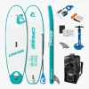 Cressi Element Small All Around ISup Set 8'2, Hvid/Aquamarine