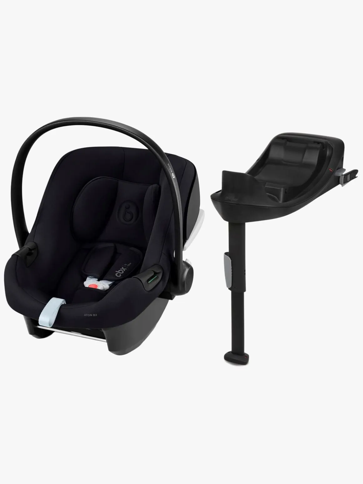 Cybex BALIOS S Lux Duovogn inkl. Aton B2 & Base, Moon Black