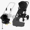 Cybex BALIOS S Lux Duovogn inkl. Beemoo Route & Base, Moon Black