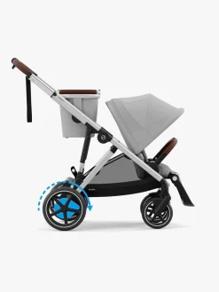 Cybex e-GAZELLE S Duovogn inkl. Cloud G i-Size Plus & Base, Stone Grey