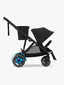 Cybex e-GAZELLE S Klapvogn, Moon Black/Black