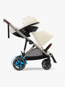 Cybex e-GAZELLE S Klapvogn, Seashelle Beige/Taupe