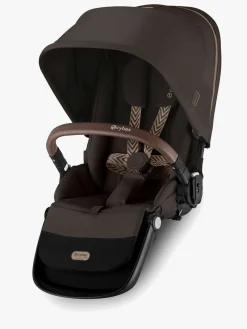 Cybex e-Gazelle S Søskendevogn, Chocolate Brown/Taupe