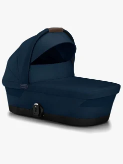 Cybex e-Gazelle S Tvillingevogn, Ocean Blue/Silver