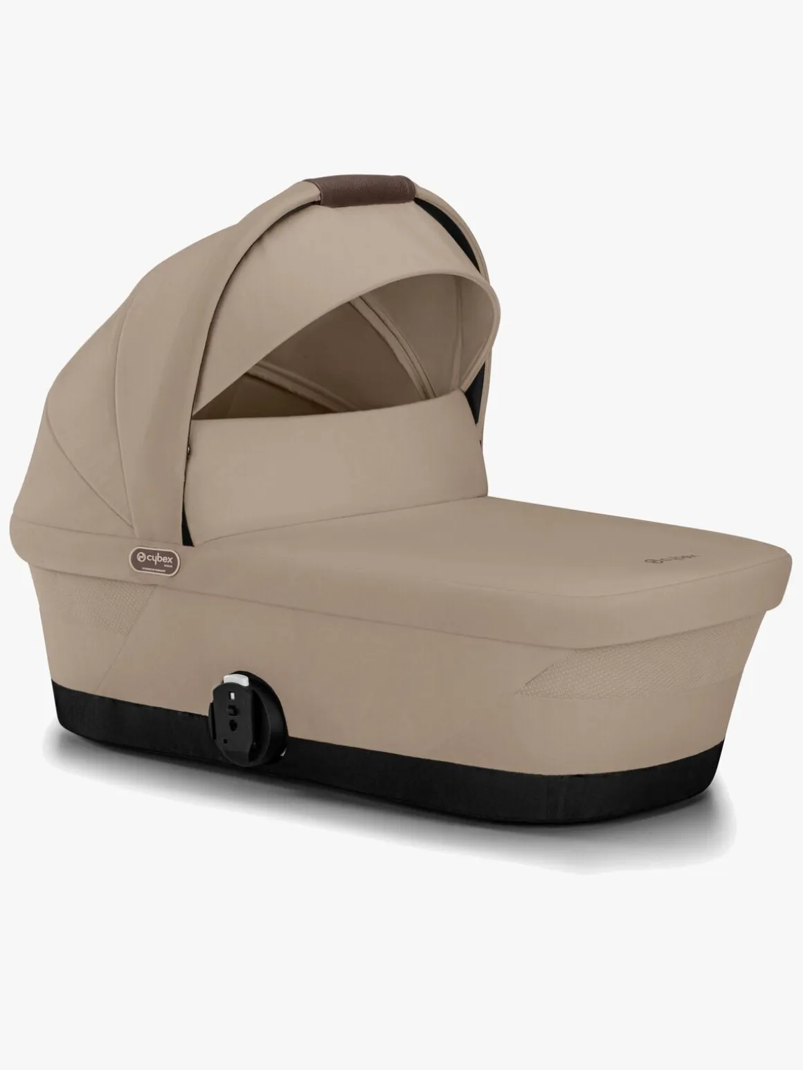 Cybex e-Gazelle S Tvillingevogn, Almond Beige/Taupe