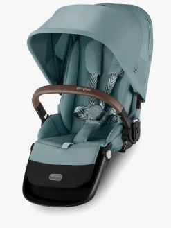 Cybex e-Gazelle S Søskendevogn, Stormy Blue/Taupe