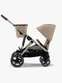 Cybex GAZELLE S Klapvogn, Almond Beige/Taupe