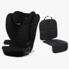 Cybex Solution B2 i-Fix Autostol inkl. Beemoo Sædebeskytter Lux, Volcano Black