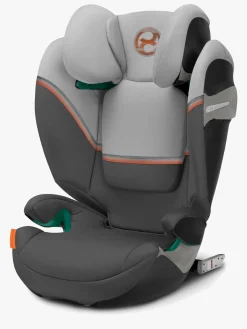 Cybex Solution S2 i-Fix Autostol inkl. Beemoo Deluxe Sædebeskytter, Lava Grey