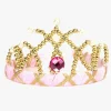 Den Goda Fen Kostume Tiara Velour, Lyserød