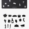 Design Letters Madikoner til Opslagstavle 21 pcs, Sort