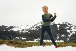 Devold Expedition Merino Skiundertrøje Kid, Night/Forest