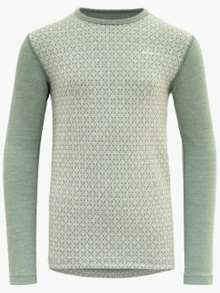 Devold Litleegga Merino Jr Skiundertrøje Merinould, Raw White