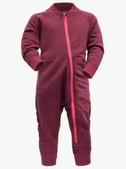 Devold Nibba Merino Heldragt, Beetroot Melange