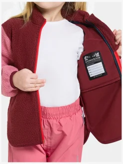 Didriksons Anten Fleecetrøje, Anemon Red