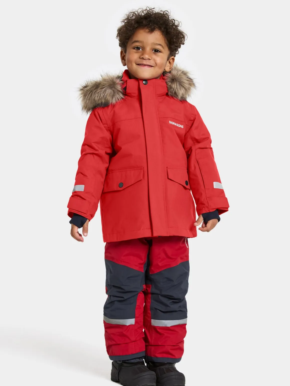 Didriksons Bjärven Vinterjakke, Pomme Red