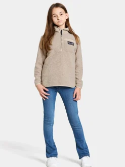 Didriksons Exa Fleecetrøje, Beach beige