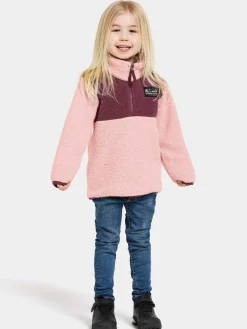 Didriksons Gosig Fleecetrøje, Dusty Pink