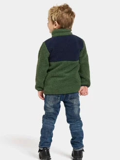 Didriksons Gosig Fleecetrøje, Pine Green