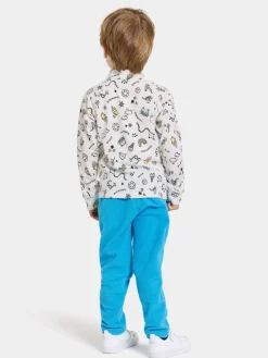 Didriksons Jadis Trøje med Lynlås, Doodle Multi