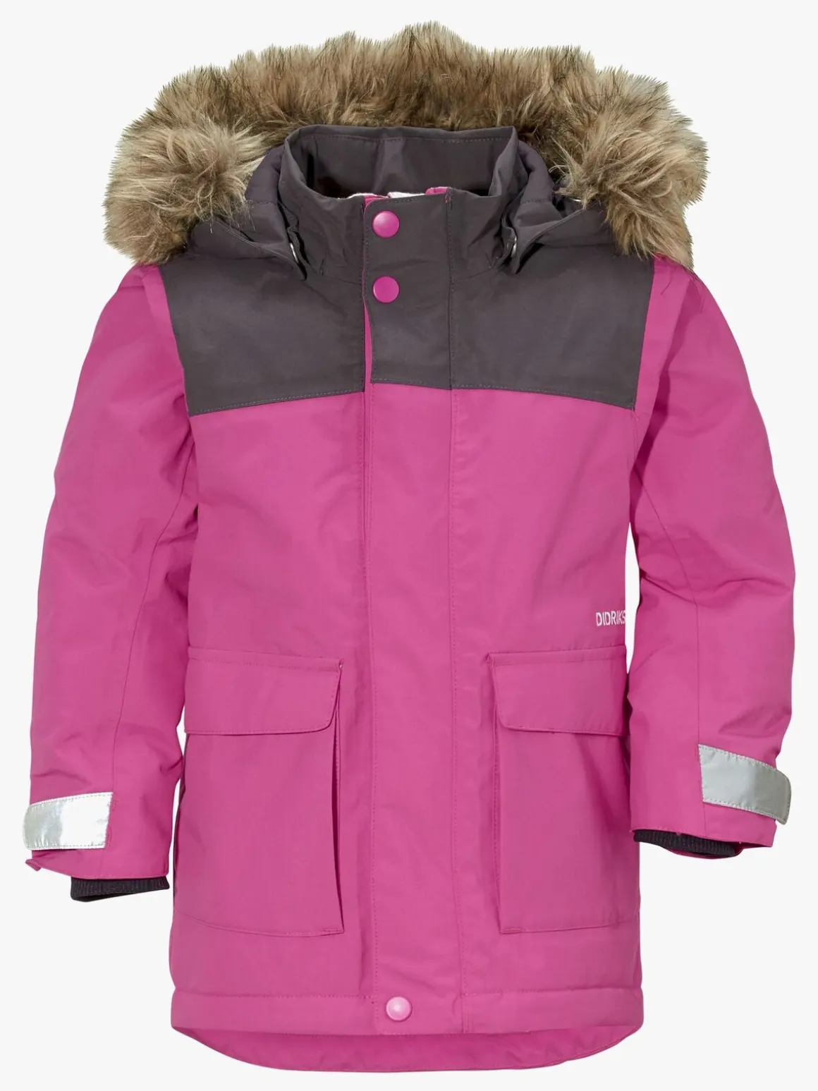 Didriksons Kure Vinterjakke, Plastic Pink