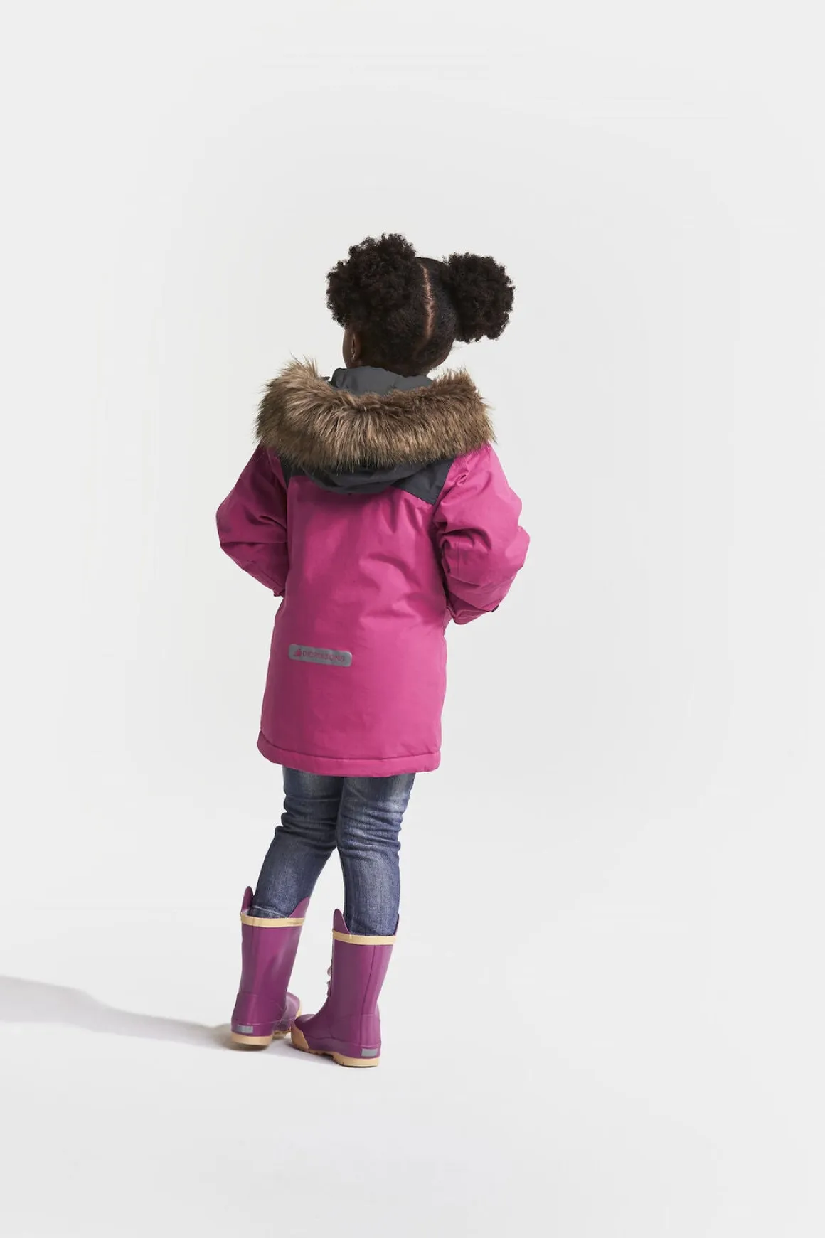 Didriksons Kure Vinterjakke, Plastic Pink