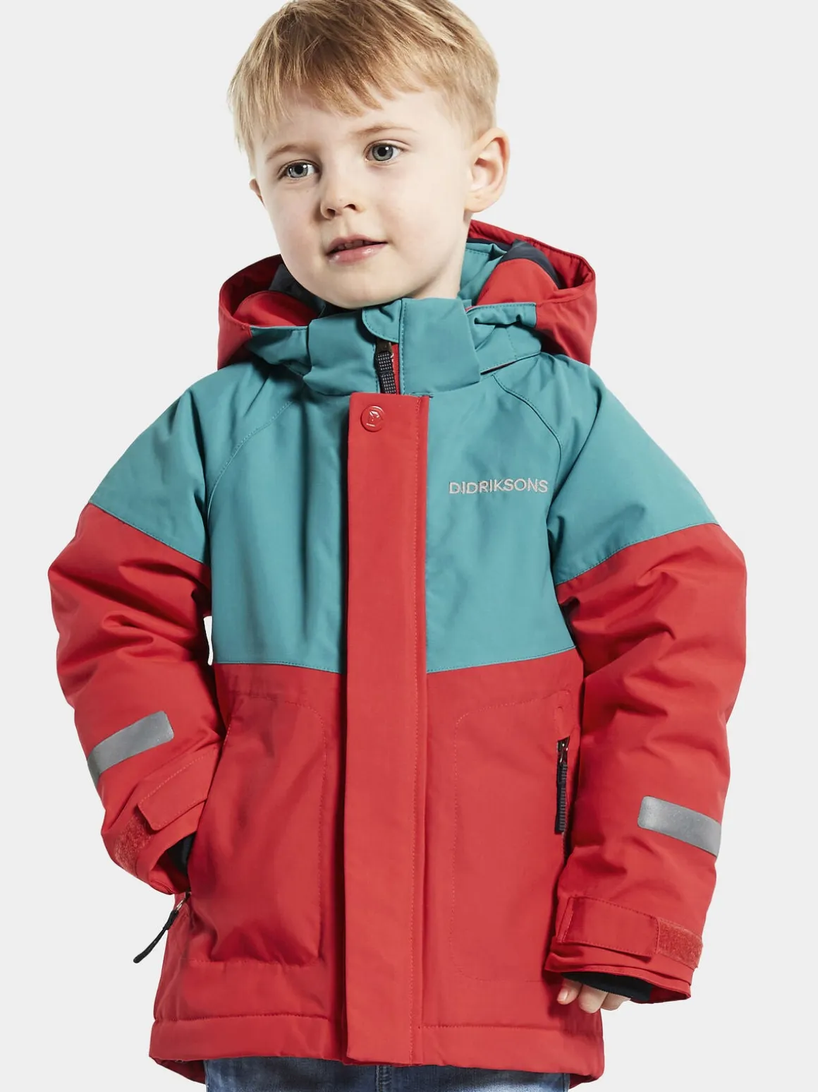 Didriksons Lun Vinterjakke, Bright Red