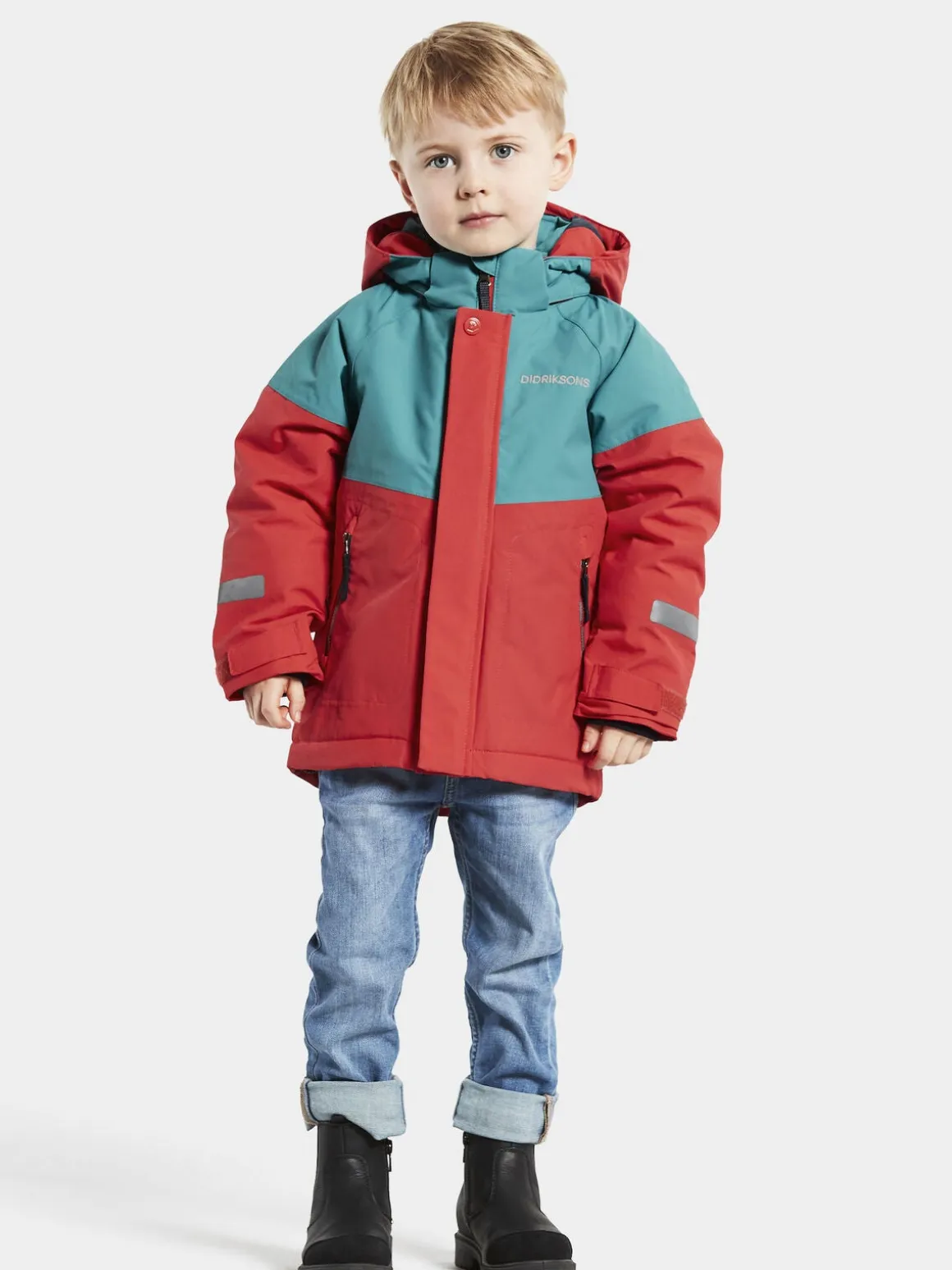 Didriksons Lun Vinterjakke, Bright Red