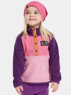 Didriksons Monte Fleecetrøje, Light Heather Pink