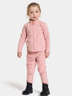 Didriksons Monte Fleecetrøje, Soft Pink