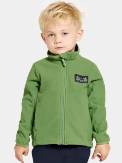 Didriksons Muskot  Vindtæt Vindtæt Fleecetrøje, Algae Green