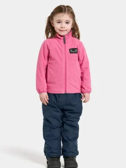 Didriksons Muskot  Vindtæt Vindtæt Fleecetrøje, Sweet Pink