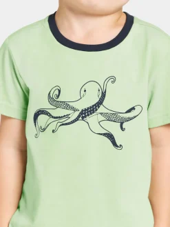 Didriksons Mynta T-shirt, Light Algae Green