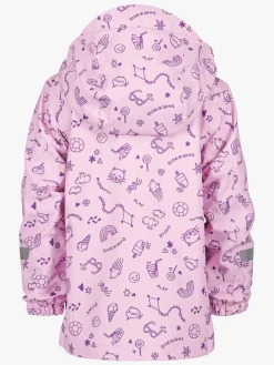 Didriksons Norma Skaljakke, Doodle Orchid Pink