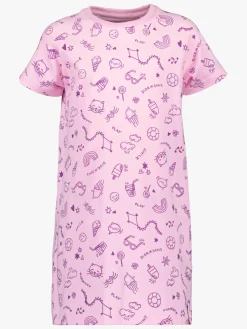 Didriksons Smultron Kjole, Doodle Orchid Pink