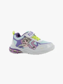 Disney Frozen Blinkende Sneakers, White/Light Blue