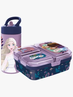 Disney Frozen Madkasse og Flaske, Lilla