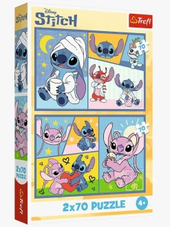 Disney Lilo & Stitch Puslespil 2x70 Brikker