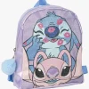 Disney Lilo & Stitch Rygsæk, Lilla Glitter