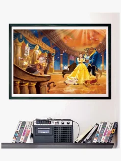 Disney Princess Puslespil Mappe Skønheden og Udyret 1000 Brikker
