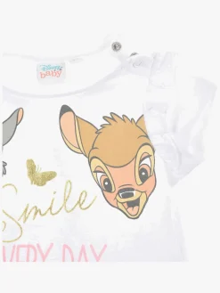 Disneyklassiker Bambi Tøjsæt, Hvid