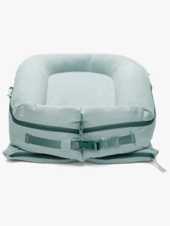 DockATot Deluxe+ Babynest, Marine Chambray