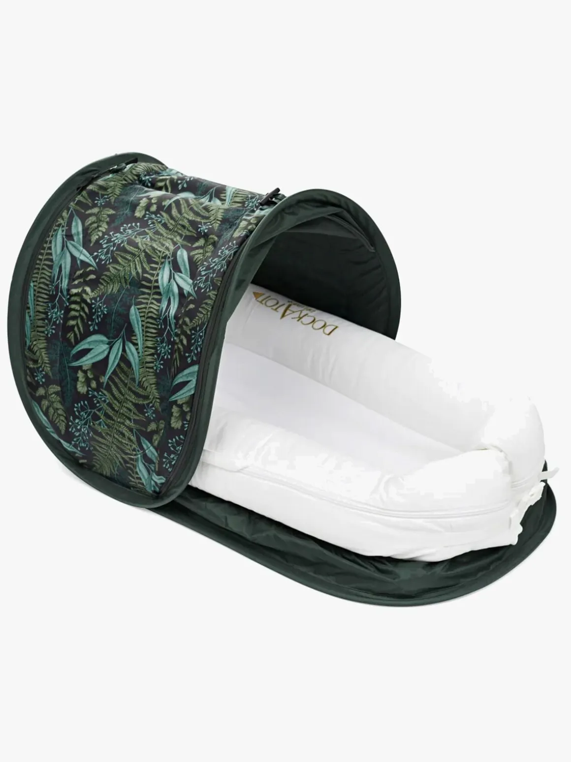 DockATot Deluxe+ Betræk Cabana Kit Stone, Grøn
