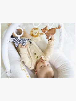DockATot Legetøjsbøjle Toy Bundle, White/ Day at the Zoo
