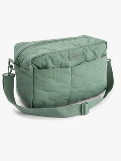 Done By Deer Quiltet Pusletaske med Barnevognskrog, Green
