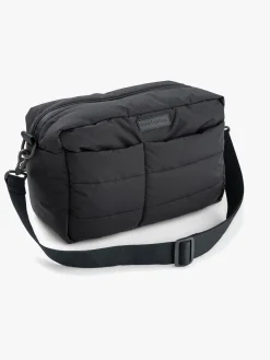 Done By Deer Quiltet Pusletaske med Barnevognskrog, Black