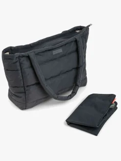 Done By Deer Quiltet Tote Pusletaske, Sort