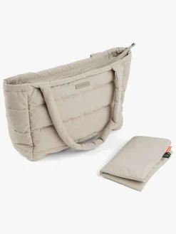 Done By Deer Quiltet Tote Pusletaske, Sandfarvet