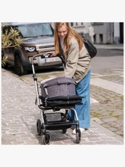 Doomoo Babynest/lift 3-i-1, Grå