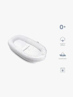 Doomoo Cocoon Babynest Blomster, Gul